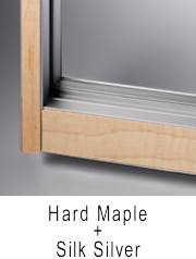 Hard Maple + Silk Silver